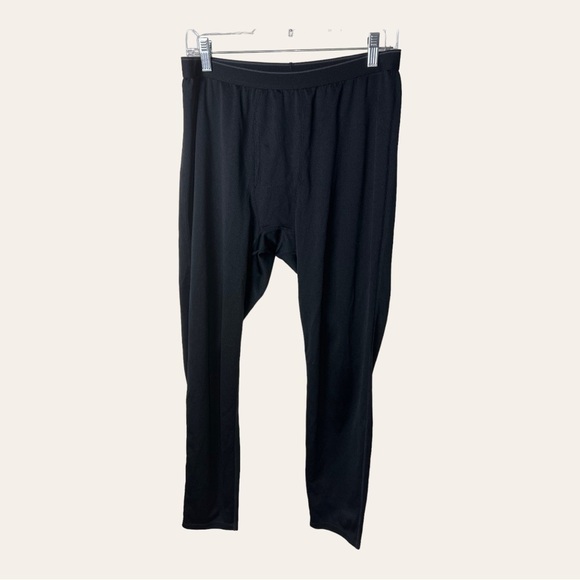 Men’s REI POLAR TEC LEGGINGS BLACK IN COLOR SIZE LARGE LOGO ON LEFT LEG - Picture 2 of 11